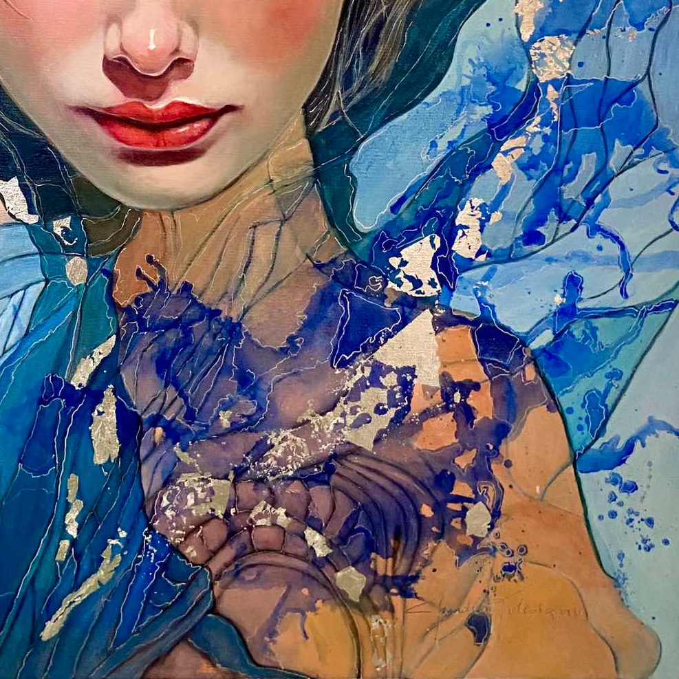 Transparencias VI - La dama de los tules azules - Imagen 3